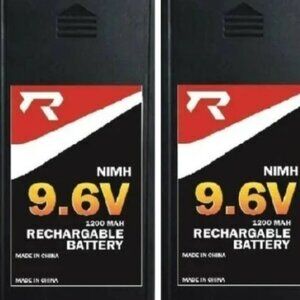 2 PCS - 9.6 Volts / 1200 mah / Nimh battery for Fast Lane RC Truck